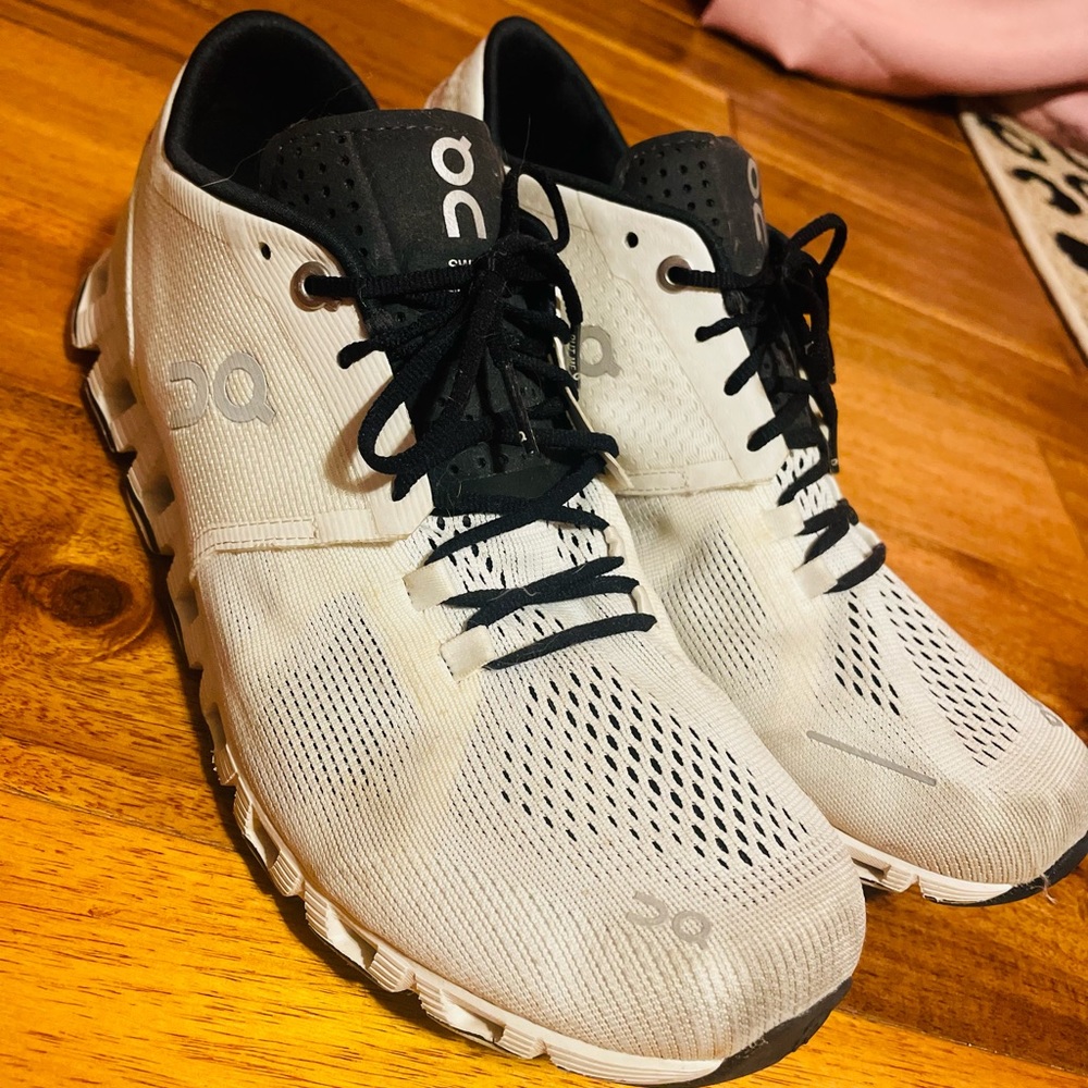 On cloud running shoes